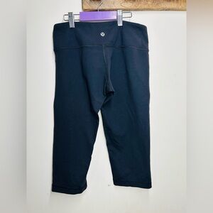Lululemon Wunder Under Crop Leggings | Size 6